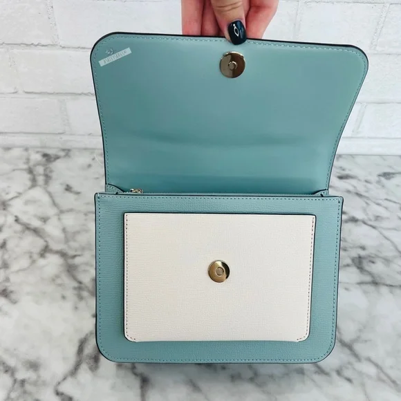 Kate Spade Remi Daisy Embroidered Chain Crossbody & L-Zip Cardholder Wallet - Picture 7 of 16